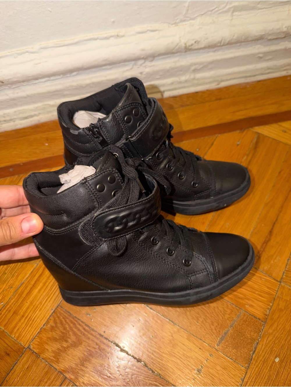 Aldo Women Flat Black Boots - US 8